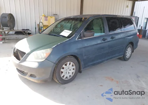 2006 Honda Odyssey Lx z USA, uszkodzony, nr VIN 5FNRL38256B020082